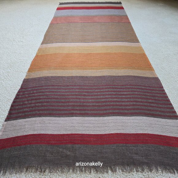 Opal Merino Striped Scarf Australia Fair-Trade Sustainable - Picture 8 of 16